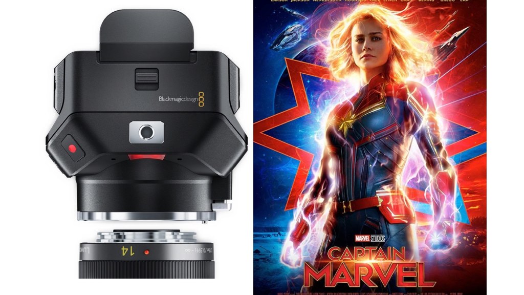 Blackmagic Design Micro Cinema Camera et Captain Marvel