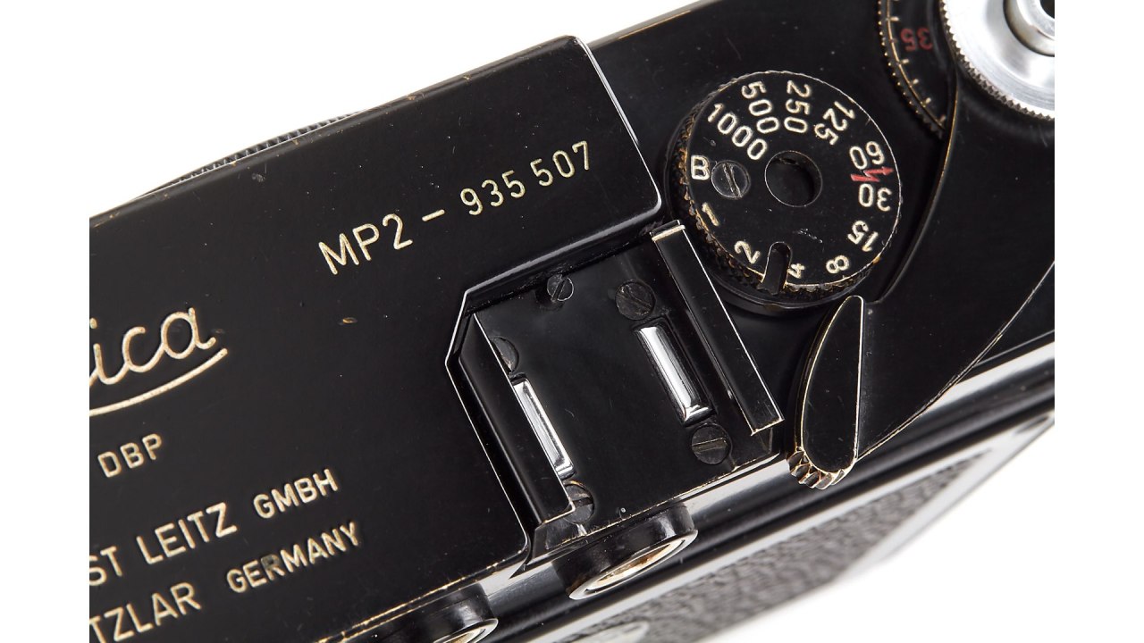 Le Leica MP2 Noir