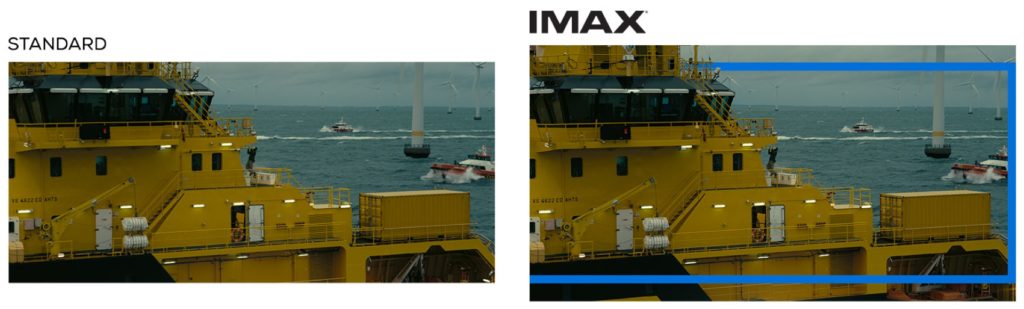 Format d'image IMAX.  Image : IMAX