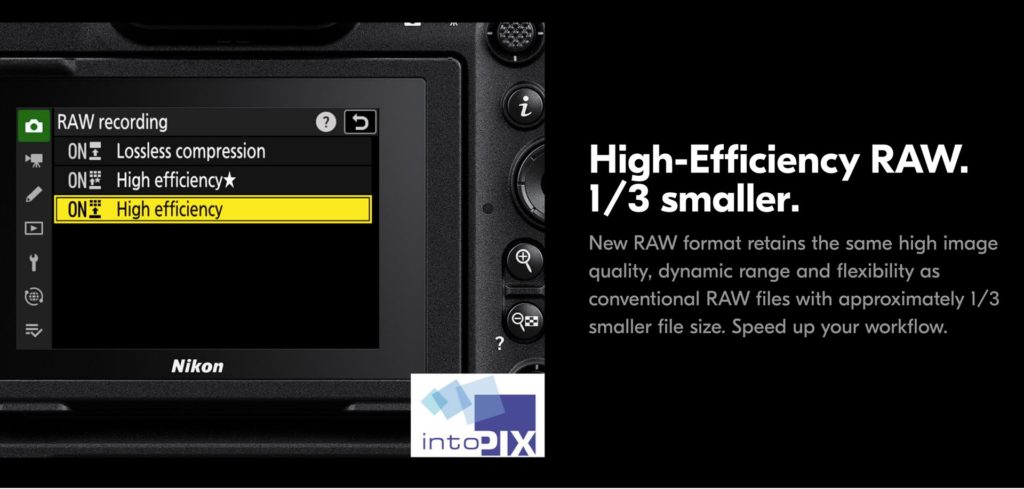 intoPIX RAW dans Nikon Z9 présentation