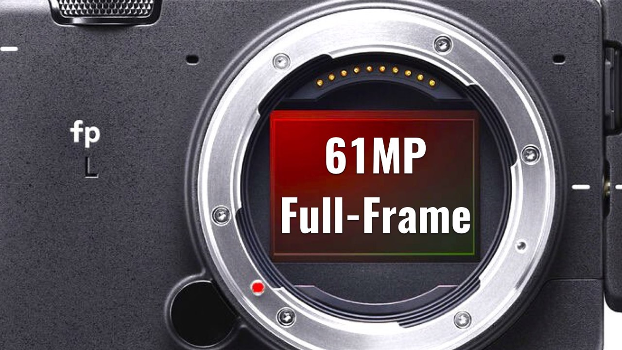 SIGMA fp L annoncé : appareil photo compact avec capteur plein format 61MP