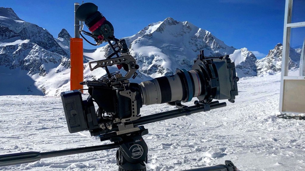 Filmez dans la neige avec la Blackmagic Pocket Cinema Camera.  Photo : Frank Marbach