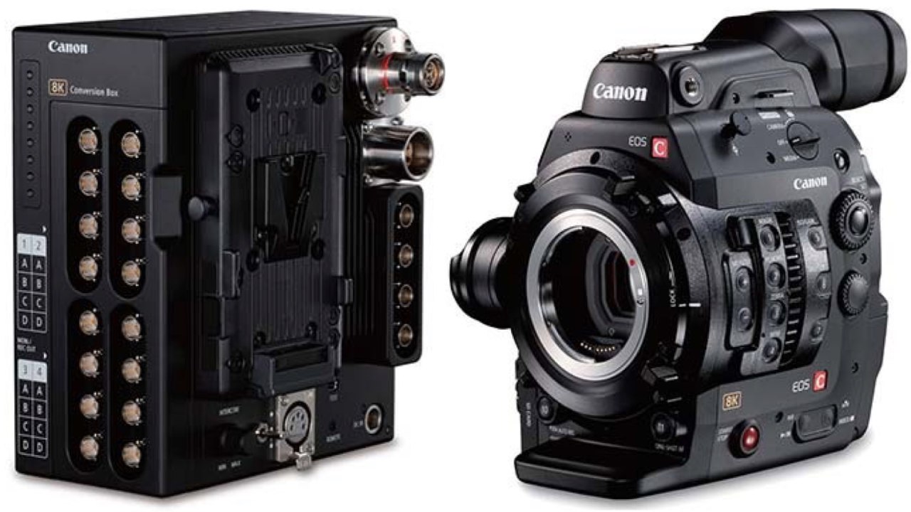 Le Canon Cinema EOS 8K et l'enregistreur RAW