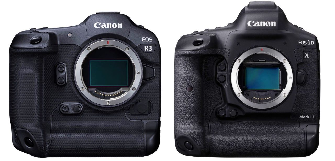 Canon EOS R3 et 1D X Mark III