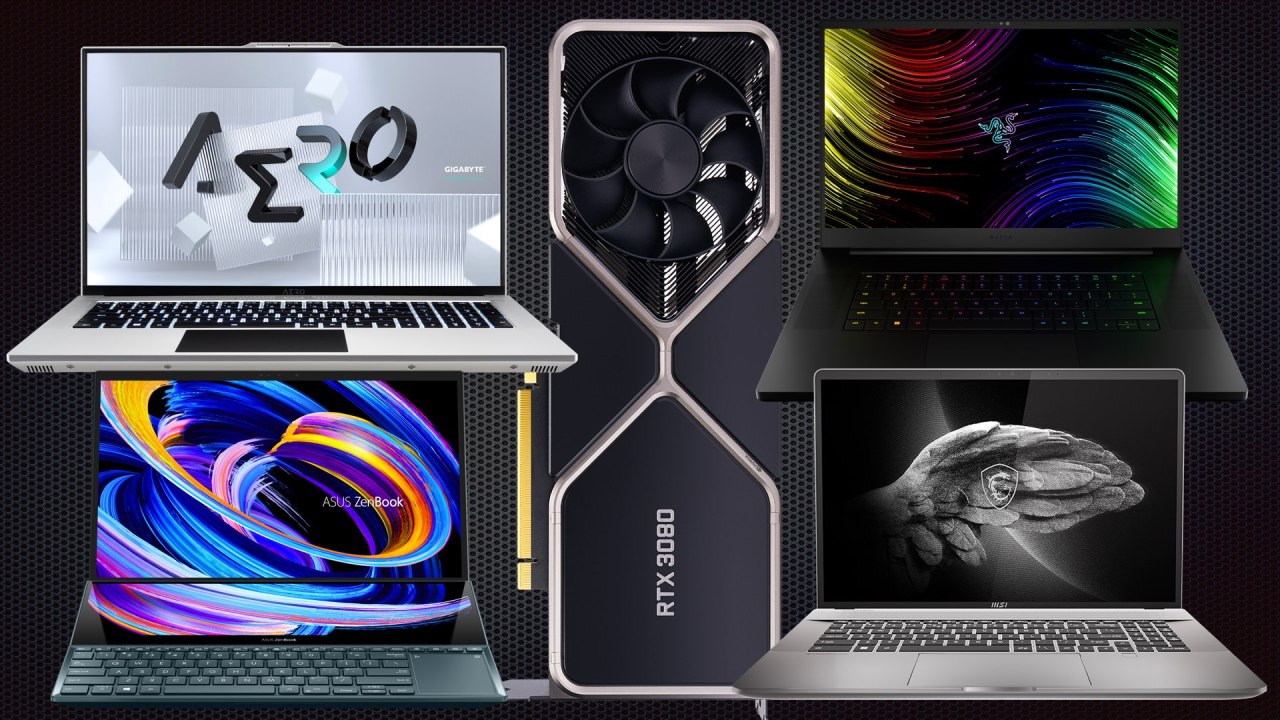 Les nouveaux ordinateurs portables RTX Studio avec GPU GeForce 3080