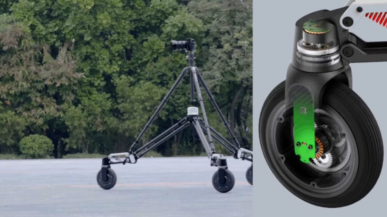 Chariot de cinéma à stabilisation électrique Snoppa Rover : système d'alimentation