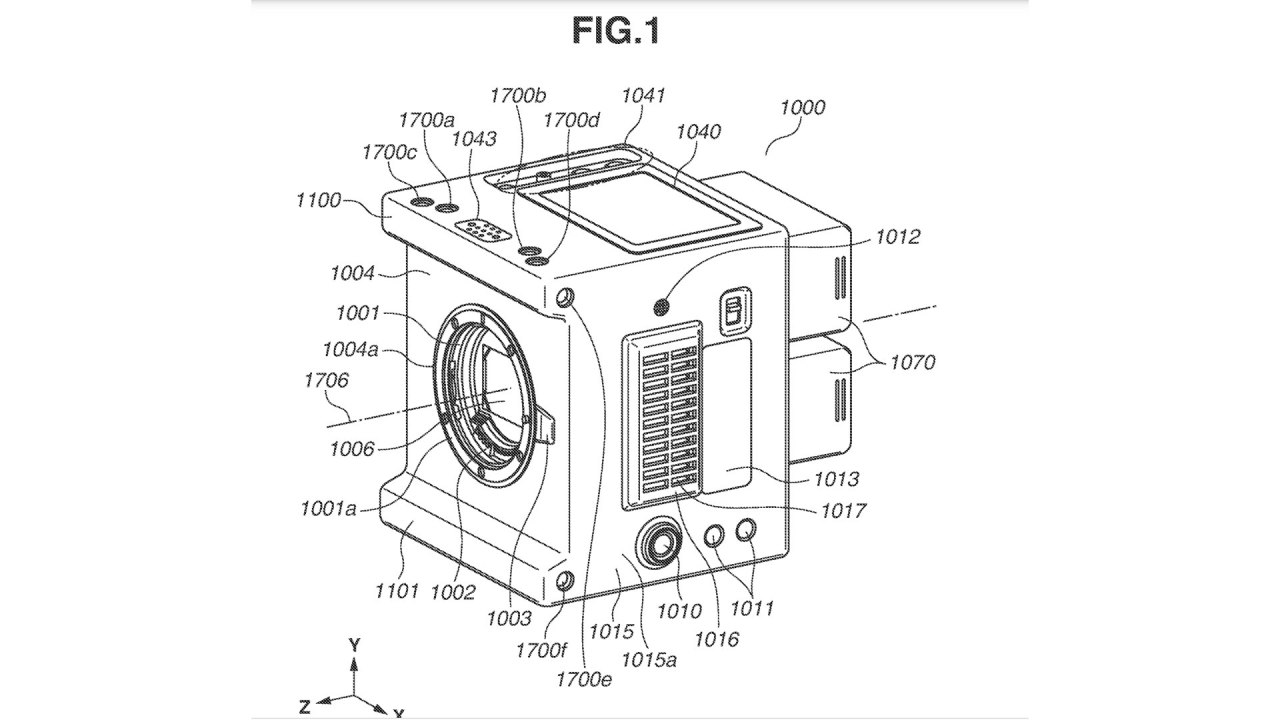 Demande de brevet de Canon : nouvelle caméra de cinéma carrée haut de gamme