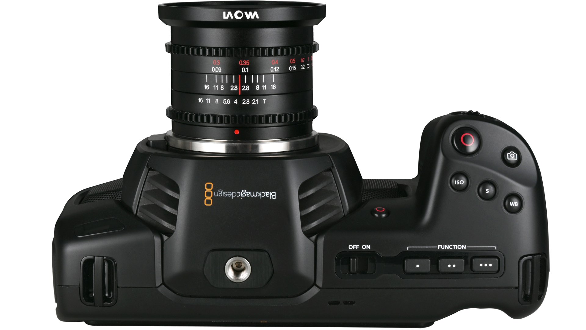 Laowa 6mm T2.1 Zero-D MFT Ciné sur la Blackmagic Pocket Cinema Camera