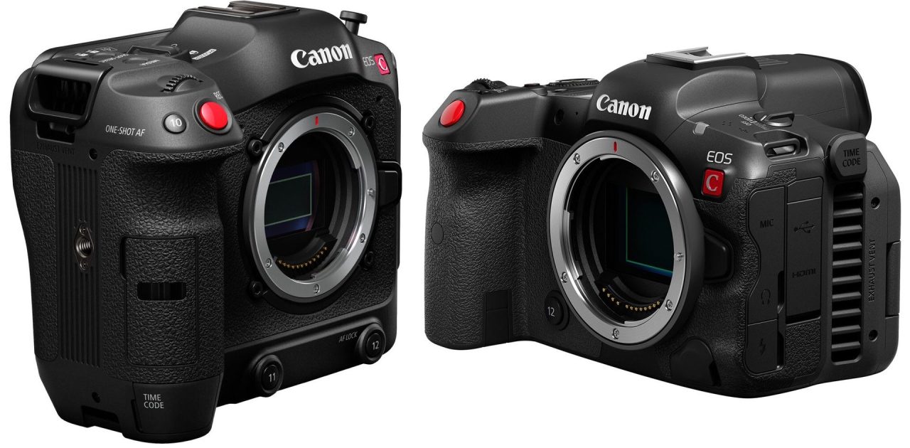 Canon Cinéma EOS R5 C et C70