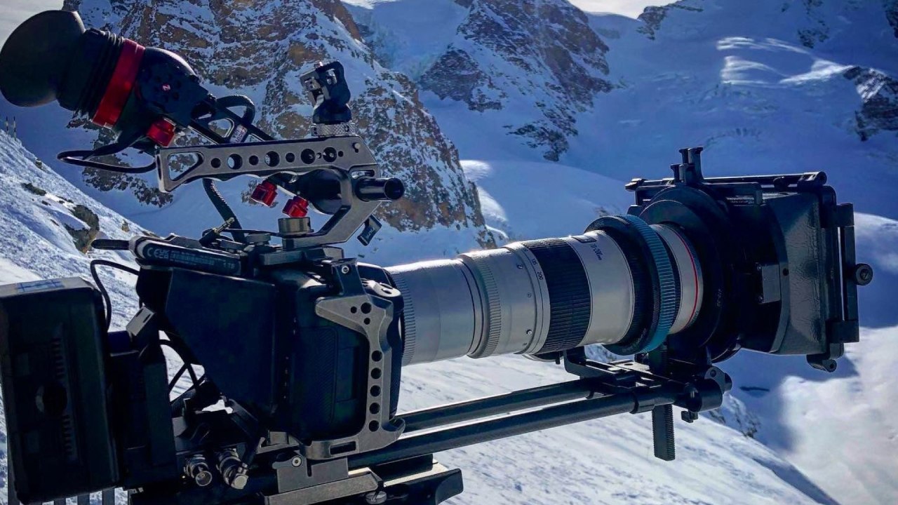 La Blackmagic Pocket Cinema Camera : tournage dans les Alpes suisses.  Image: Directeur de la photographie Frank Marbach